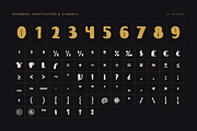 Octave 2.0 | An Art Deco Font Family, a Sans Serif Font by Lauren Hodges (Thumbnail 10 of 13)