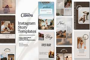 Instagram Story Templates Neutral