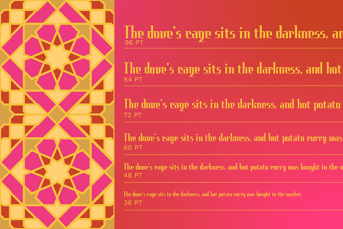 Indikhala Multi-Cultural 7 Fonts, a Sans Serif Font by Casloop Studio (Photo 7 of 9)
