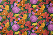 Seamless Flowers Pattern, a Pattern Graphic by Fisminor (Thumbnail 2 of 5)