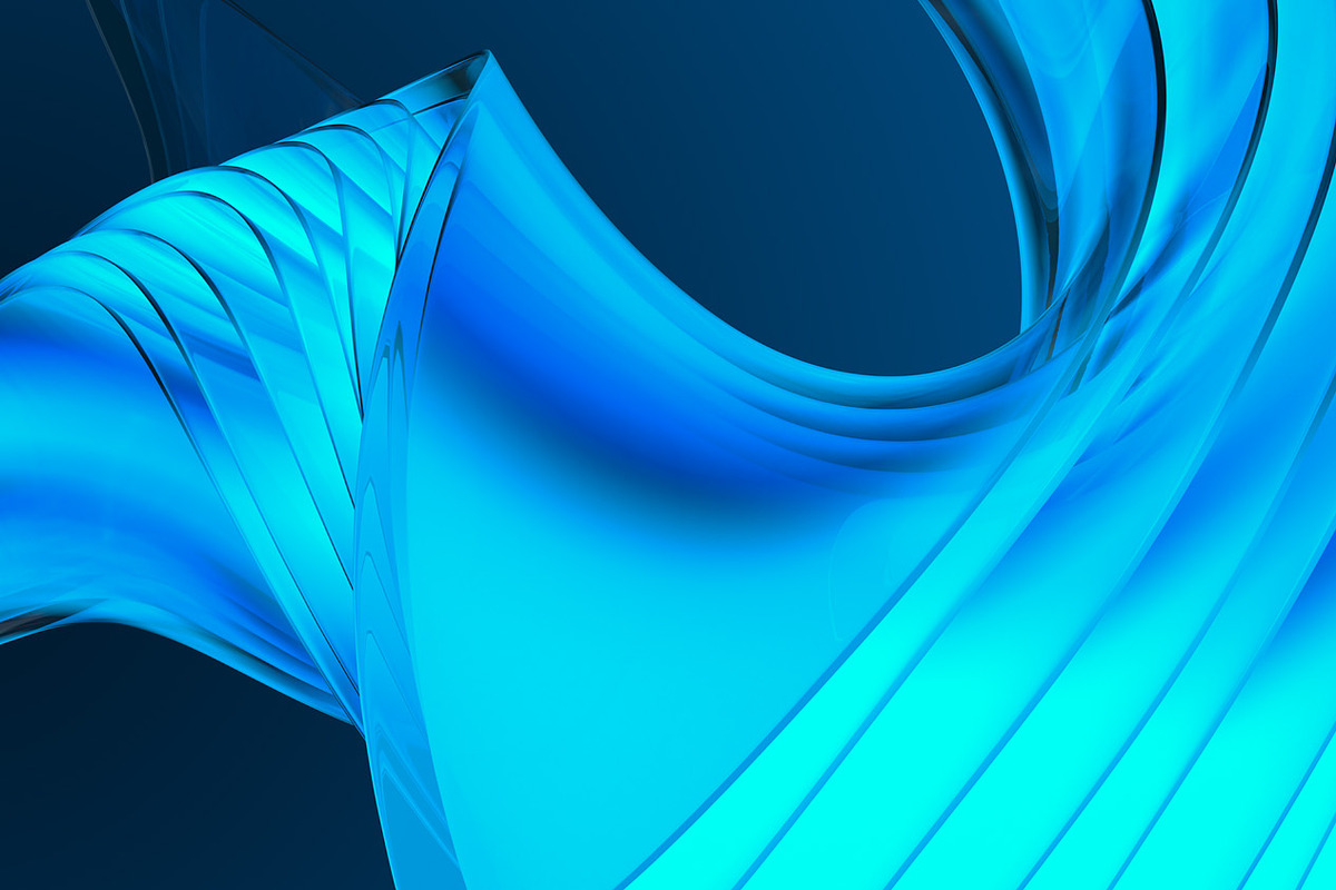 12 Modern Abstract Wavy Design Shape, an Object 3D Model by NikitaKapustin (Photo 9 of 13)