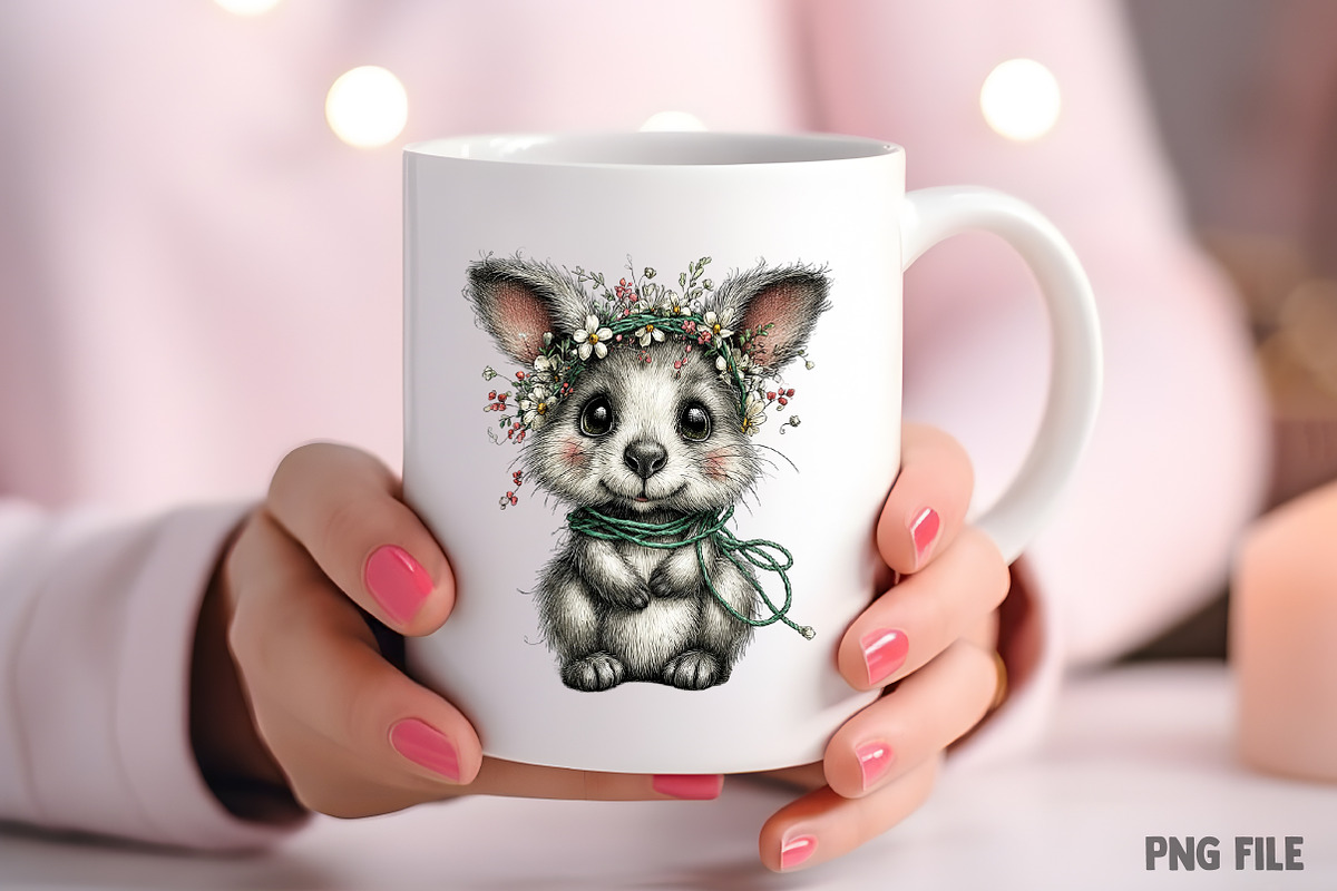 Spring Baby Animals Clipart Png, an Illustration by Craft Nest (Photo 8 of 11)