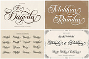 The Modern Calligraphy Font Bundle, a Script Font by Has_rizal (Thumbnail 18 of 28)
