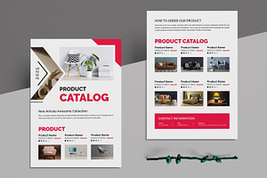 Product Catalog Flyer, a Flyer Template by ContestDesign