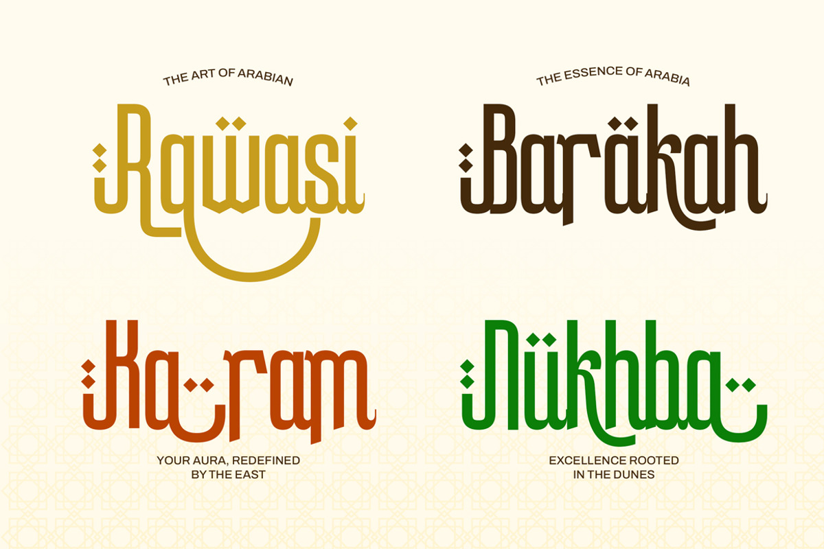 Arabica Neue Modern Islamic Arabic, a Sans Serif Font by kangfont Studio (Photo 4 of 10)