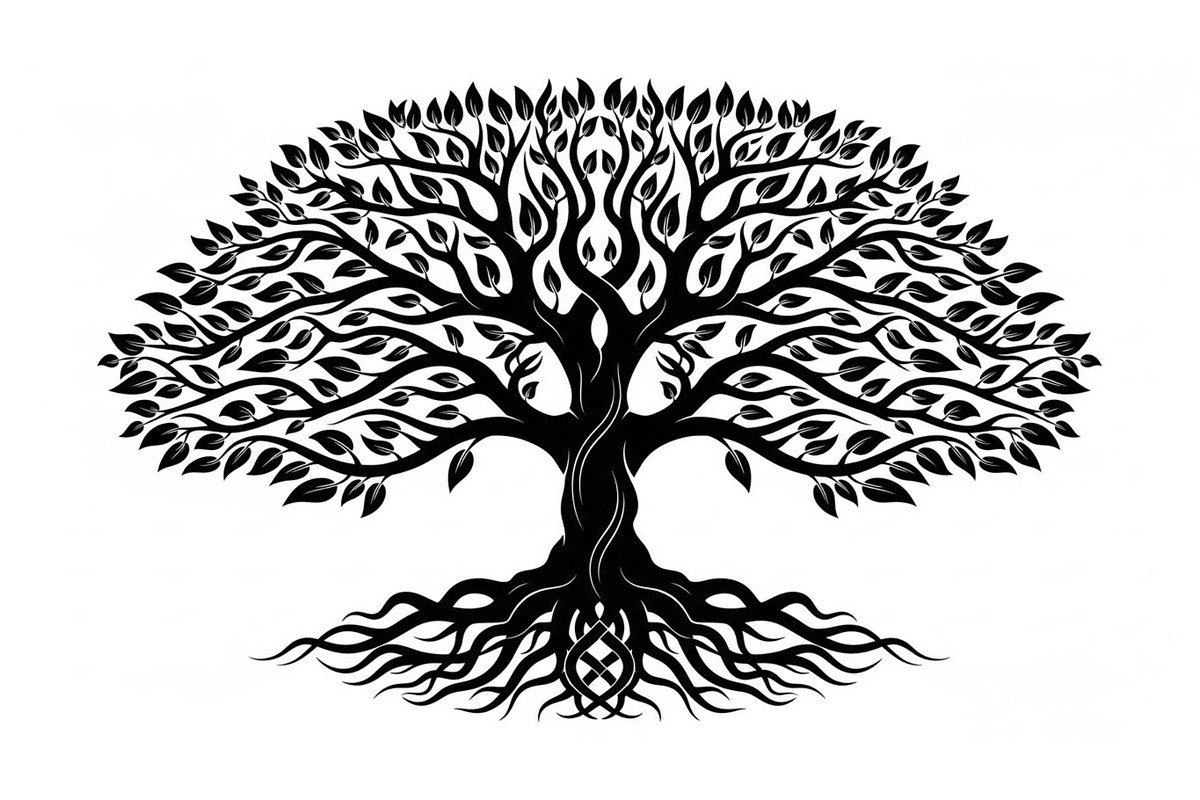 Tree Silhouette Vector Bundle, an Illustration by musafir_fashion (Photo 27 of 51)