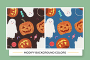 My Halloween: 8 Patterns, 28 motifs, a Pattern Graphic by Mente Volante Studio (Thumbnail 9 of 12)
