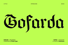 Gofarda Gothic Blackletter