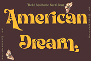 American Dream | Modern Serif Font, a Serif Font by MchCrafter (Thumbnail 1 of 14)