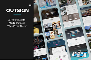 Outsign - Creative WordPress Theme