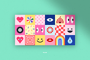 700 Objects, Shapes, Icons, Patterns, a Pattern Graphic by Artec Maison (Thumbnail 7 of 9)
