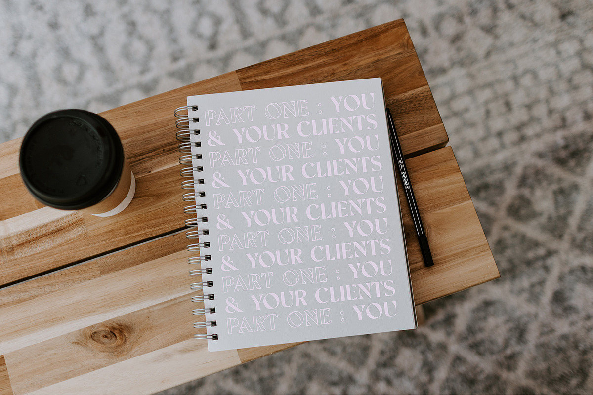 the diy branding workbook, a Templates & Theme by sandbarsipclub (Photo 4 of 5)