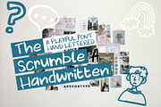 The Scrumble Handwritten, a Handwritten Font by Struggle Studio (Thumbnail 1 of 10)