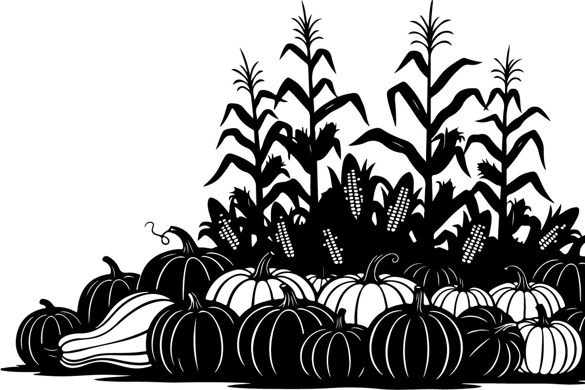 Thanksgiving Harvest SVG Bundle, an Illustration by Designs_River (Photo 26 of 48)