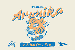 Arunika Brush Font