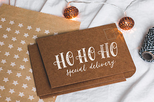 HoHoHolidayFonts Collection&patterns