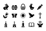 Easter Icon Set, an UI Kit Template by MightyDesign (Thumbnail 2 of 6)