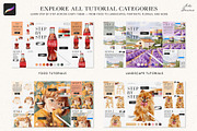 Step By Step Tutorial Bundle, a Brush Add-On by Julia Dreams (Thumbnail 3 of 7)