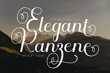 Ranzene - Elegant Script Font