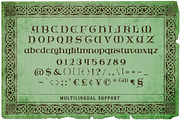 Celtoria Celtic Font Style, a Blackletter Font by Letterhend Studio (Thumbnail 9 of 9)