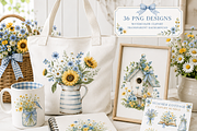 Summer Cottage Clipart frames, a Decorative Illustration by HeavensStar (Thumbnail 8 of 8)