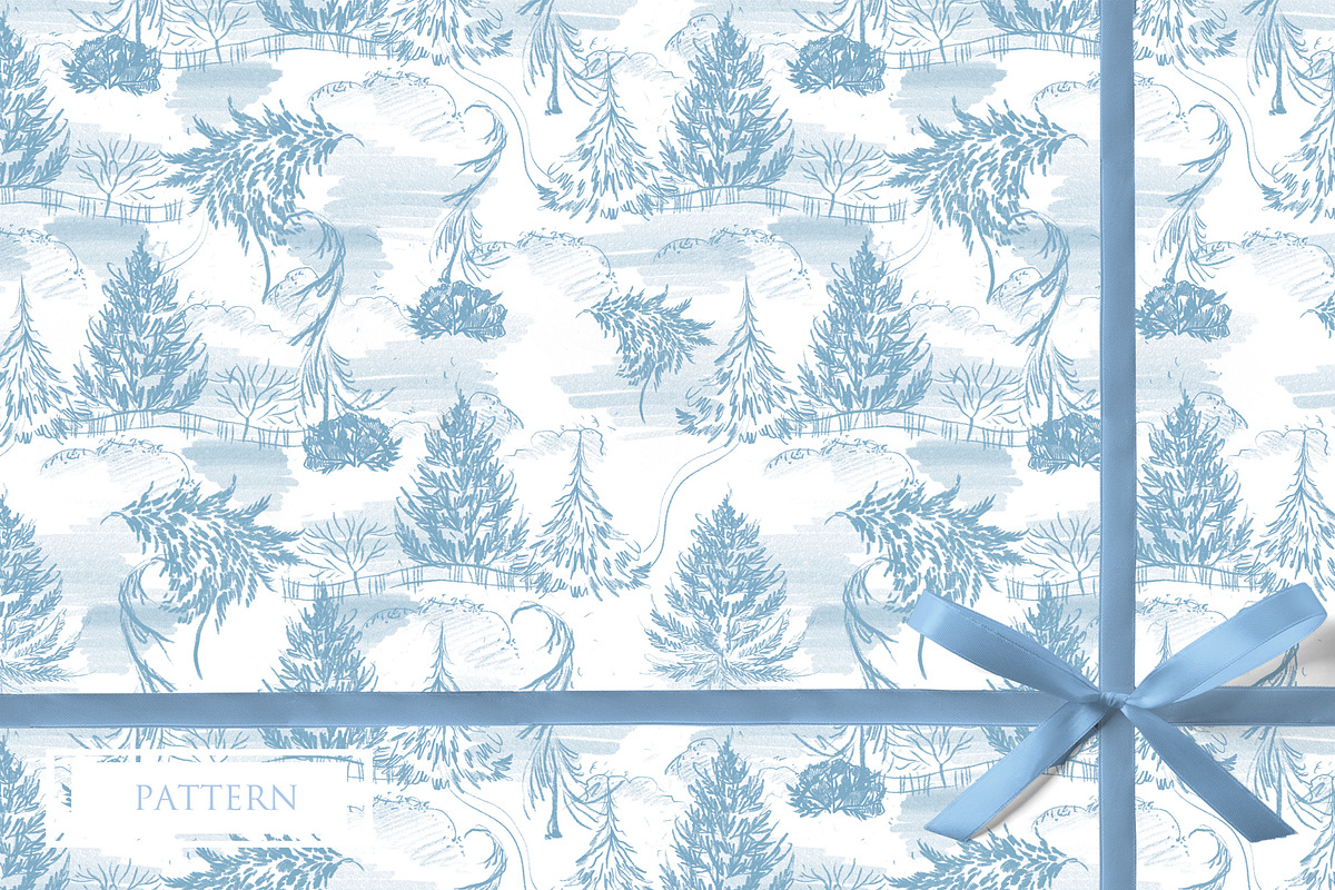 CHRISTMAS IN BLUE, an Object Graphic by Knopazyzy (Photo 3 of 13)