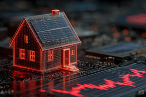 Smart Home Solar Energy Technology N, a Photo by Pixeness Studio