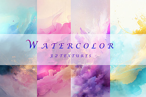 Watercolor Colorful Textures