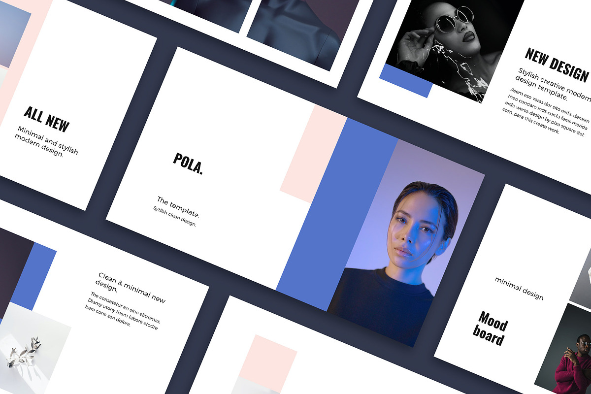 POLA - Keynote Design Template, a Presentation Template by PixaSquare