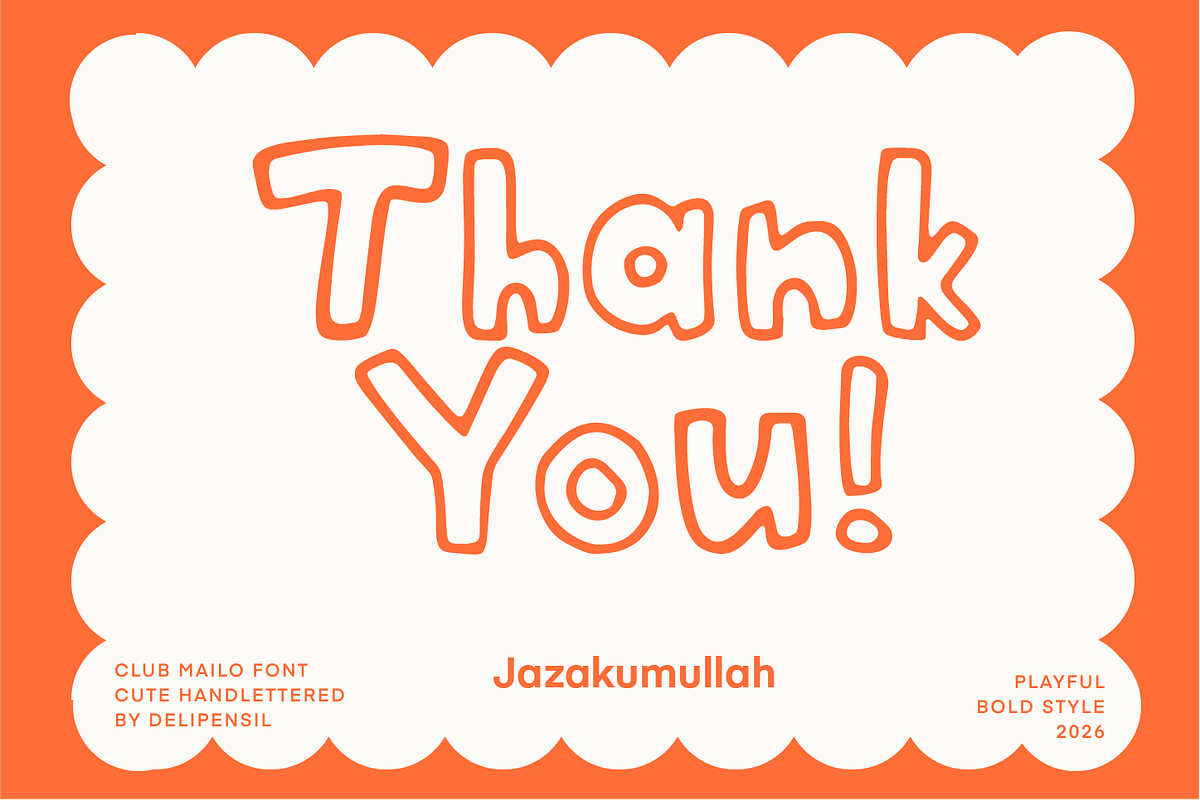 Club Mailo - A Original Handlettered, a Handwritten Font by delipensil (Photo 7 of 7)