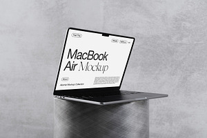 MacBook Air Mockup PSD