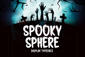 Spooky Sphere Typeface