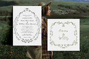 Line art hand drawn spiral frames, an Object Graphic by Grace Noboa Illustrations (Thumbnail 2 of 13)