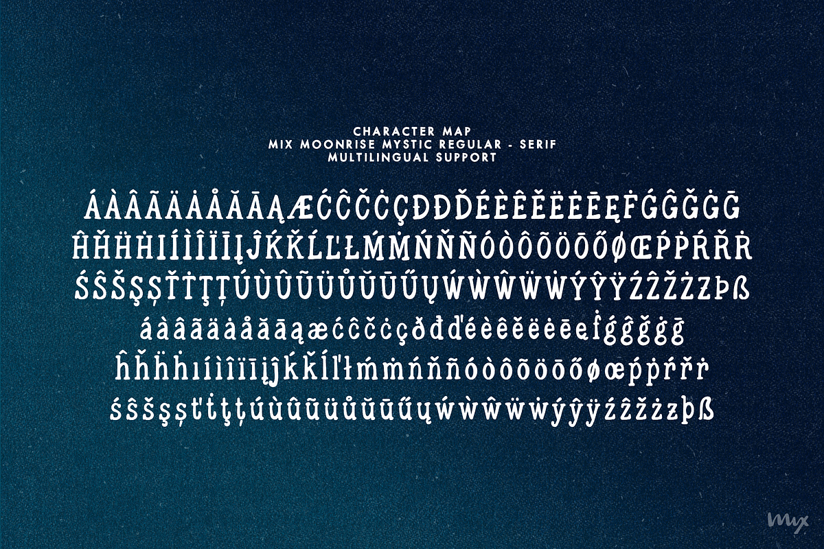 Moonrise Mystic — A Witchy Font Trio, a Serif Font by Mix Fonts (Photo 3 of 10)