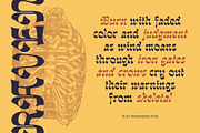 CS Manfred – Reverse Contrast Font, a Serif Font by Craft Supply Co. (Thumbnail 7 of 8)