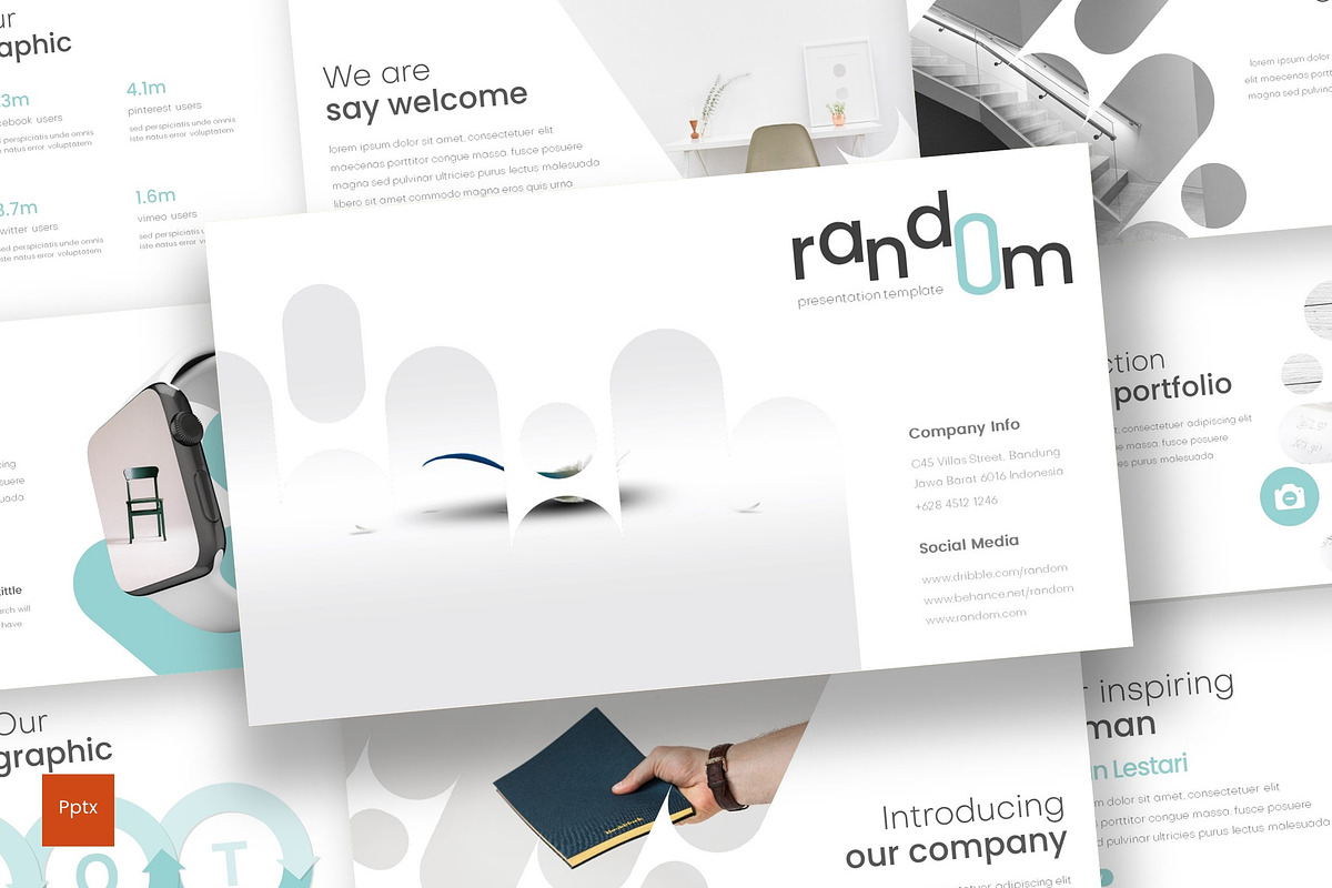 Random - Powerpoint Template, a Presentation Template by inspirasign