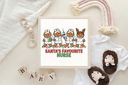 Nurse Gingerbread Christmas PNG, an Illustration by CraftArtStudio (Thumbnail 4 of 4)