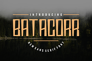 Batacorr font, a Serif Font by VectorCraft (Thumbnail 1 of 4)