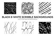 Black & White Scribbles, a Pattern Graphic by DaniKwok (Thumbnail 1 of 7)