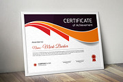 Certificate Word | PSD | AI, a Stationery Template by Curve Design (Thumbnail 3 of 4)