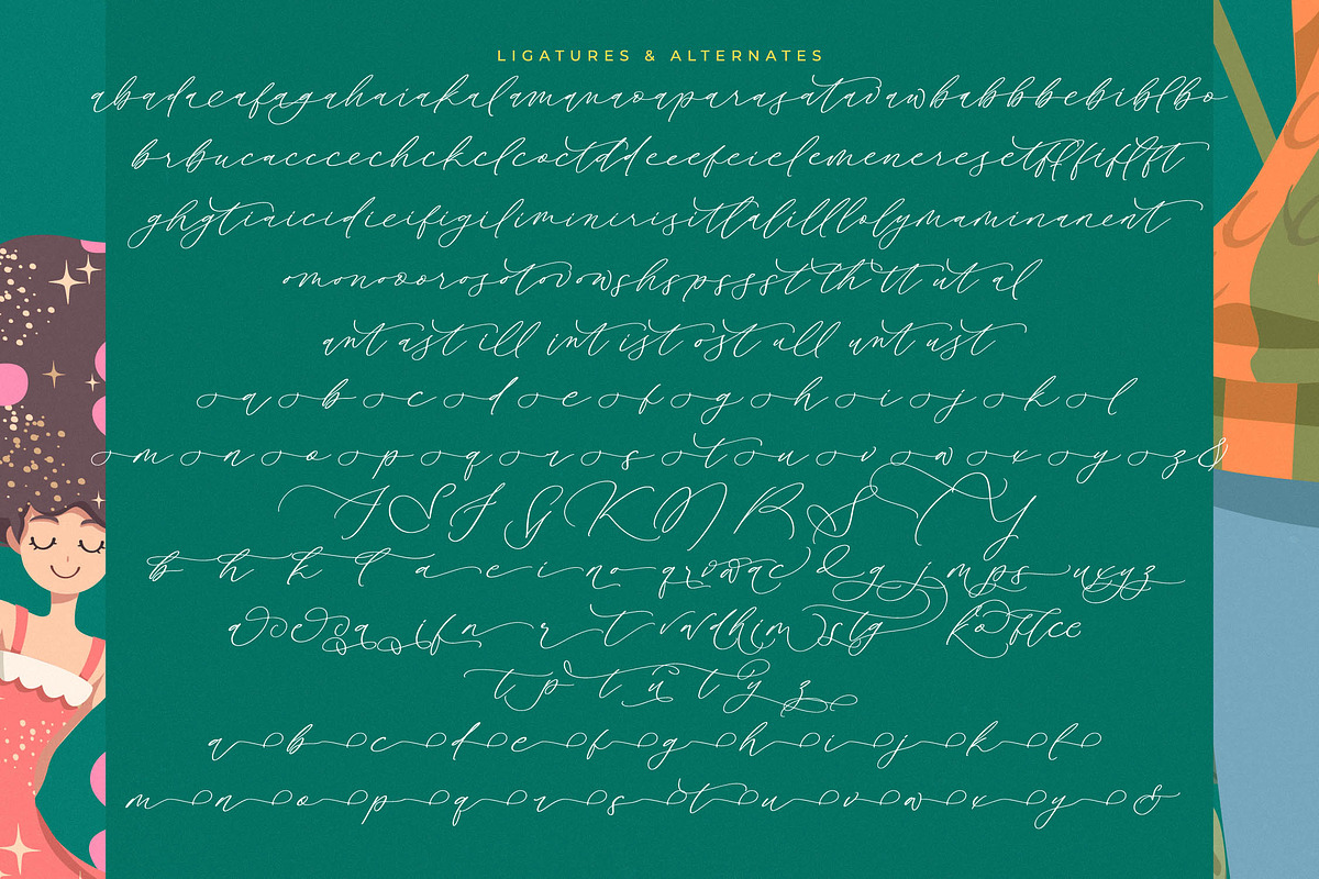 Bestlife Santuary Beautiful Script, a Script Font by stylishtype.co (Photo 19 of 20)