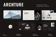Architecture Portfolio Google Slides, a Presentation Template by New Coral Design (Thumbnail 1 of 6)