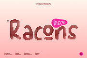 CS Racons Disco, a Handwritten Font by Craft Supply Co. (Thumbnail 1 of 8)