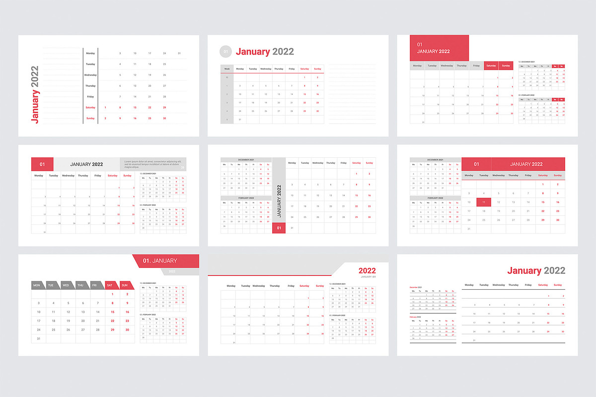 Powerpoint Calendar 2022 Templates, a Presentation Template by HiSlide.io (Photo 7 of 9)