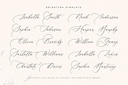 Brightera Himalaye Beautiful Script, a Script Font by Letterena Studios Script (Thumbnail 9 of 15)