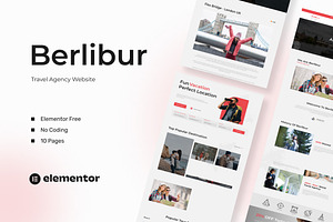 Travel Agency Elementor Theme