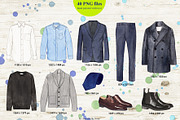 Trendy Fashion Items in Watercolor, an Illustration by Sweet Oh Sour (Thumbnail 3 of 6)
