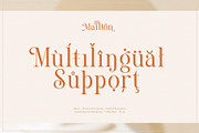Mailton Typeface, a Serif Font by alit design (Thumbnail 6 of 23)