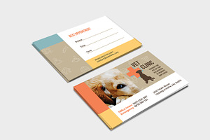 Vet Clinic Business Card Template