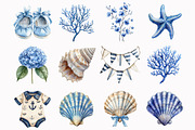 Coastal Baby Nursery Clipart, an Illustration by Design Market (Thumbnail 7 of 7)